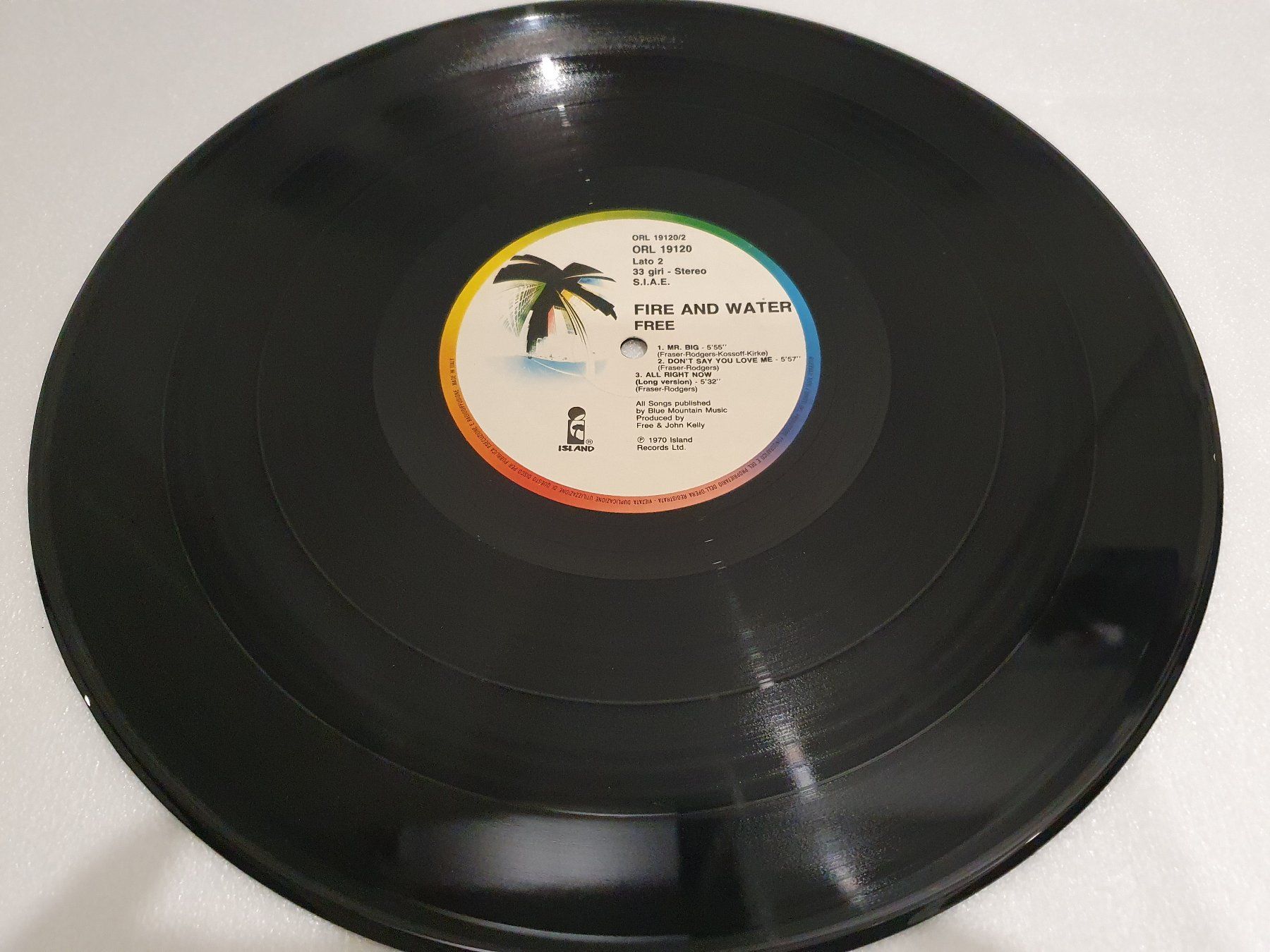 Schallplatten: Free – Fire And Water – Gebraucht aus Uster von Vinyl-Leidenschaft 4