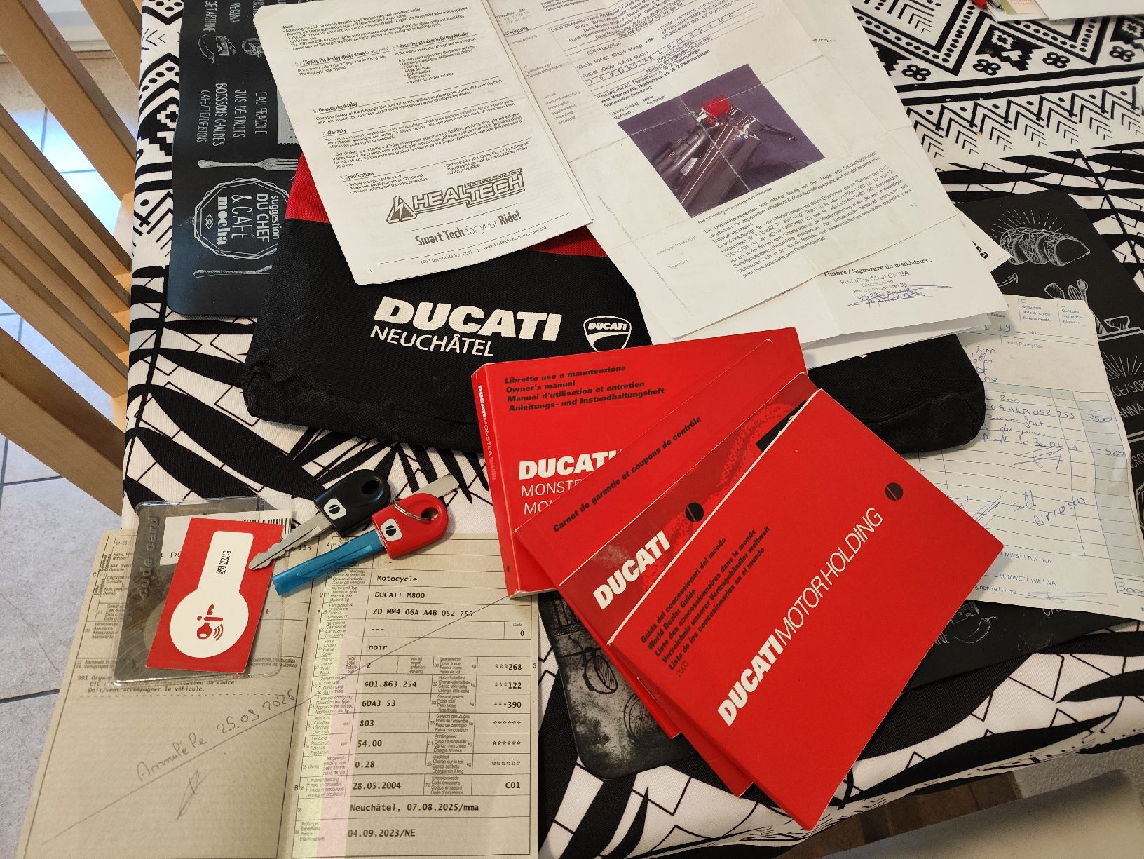 Ducati Strada: Ducati Monster M800IE – Usato da La Chaux-de-Fonds venduto da ZX-7R_17 9