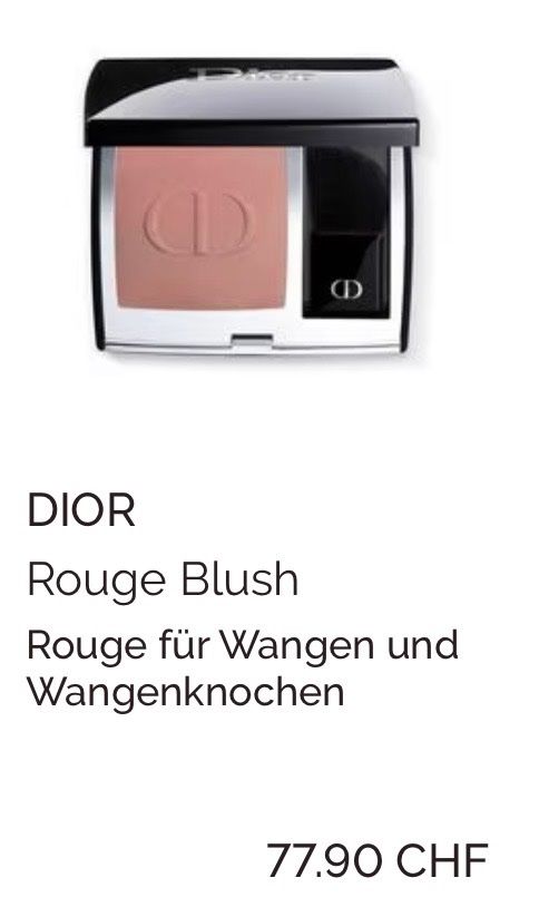 Dior Make-up: DIOR Blush Rouge NP. 77.90 – Nuovo (secondo la descrizione) da Rüfenacht BE venduto da Milena_1 3