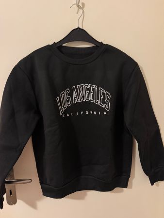 Sweat-shirt noir Los Angeles occasion TAILLE S