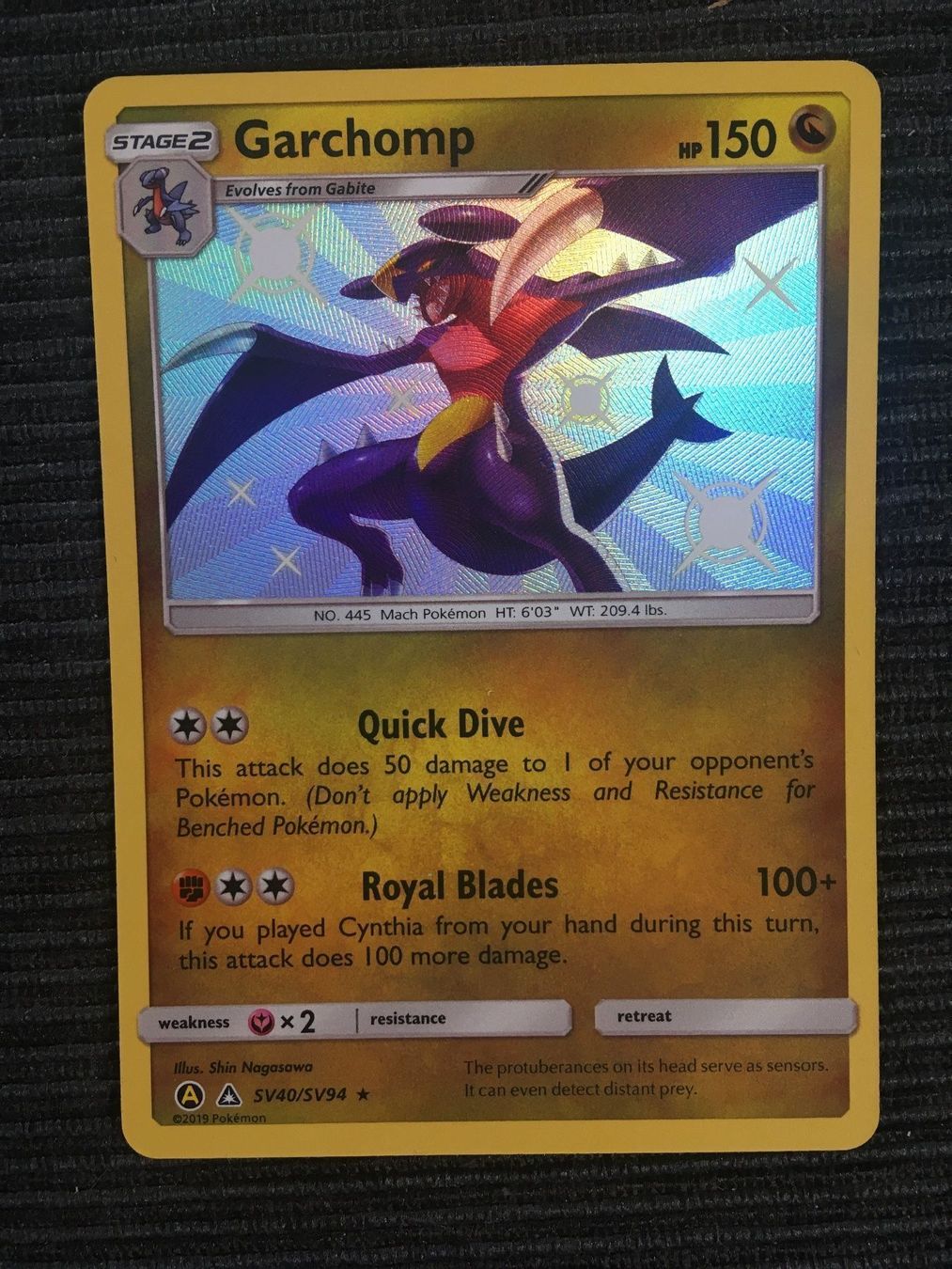 Pokémon Carte collezionabili: Pokemon Garchomp Shiny Hidden Fates Mint englisch – Nuovo (secondo la descrizione) da Wabern venduto da Collectfun