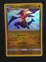 Pokemon Garchomp Shiny Hidden Fates Mint englisch