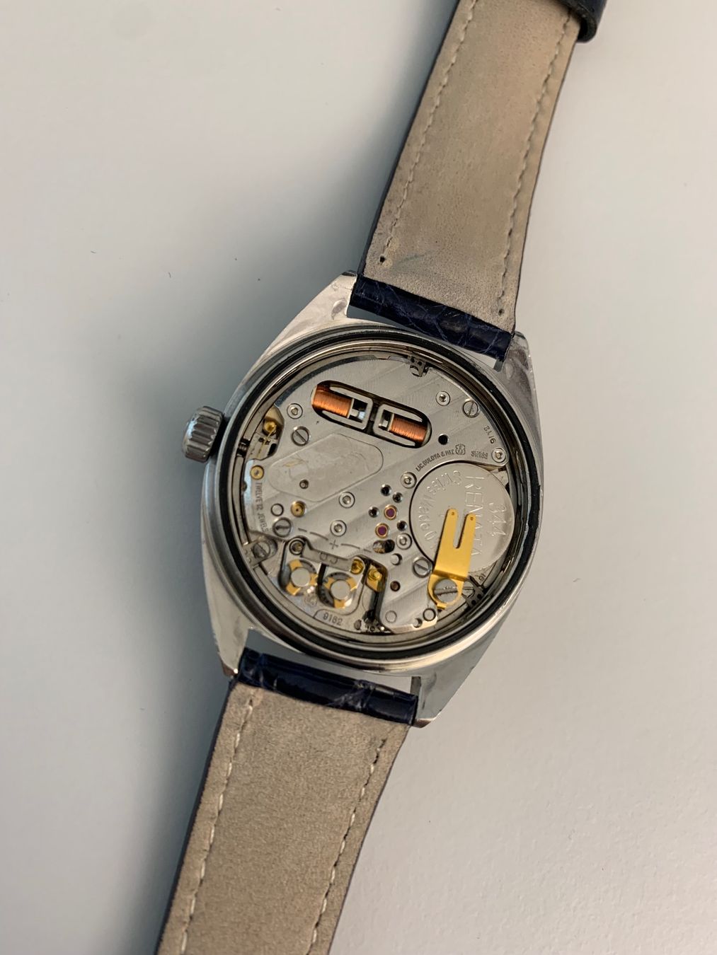 IWC Orologi: IWC Electronic Vintage Uhr 36mm läuft – Usato da Goldau venduto da WatchDealer1 8