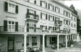Bad Ragaz - Hotel Lattmann + 1946