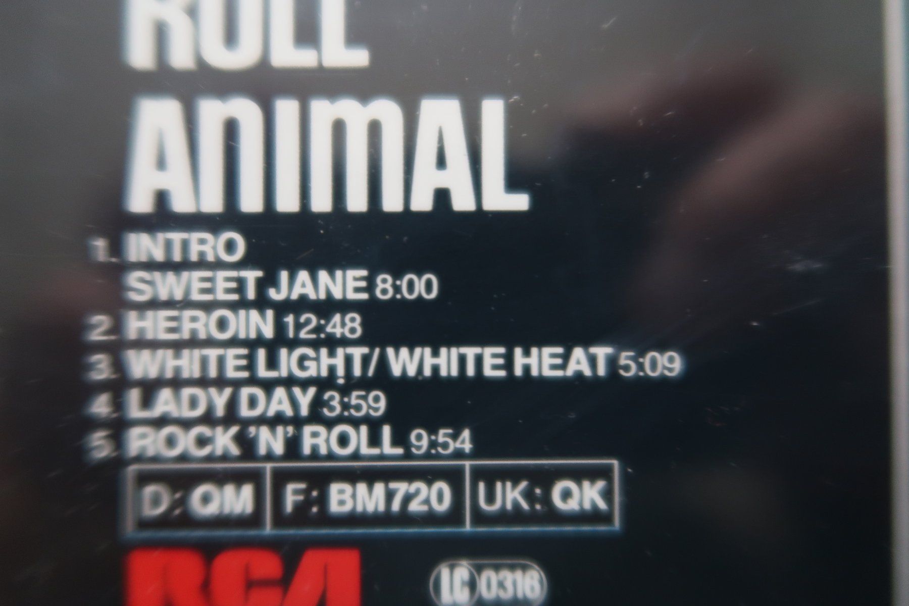 CD: LOU REED - ROCK N ROLL ANIMAL - CD – Usato da Basel venduto da Patiscat 2