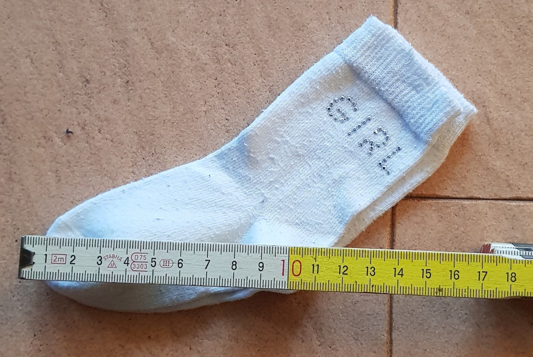 Calze per bambini: Socken 2x Mädchen Grösse 19-22 – Usato da Thun venduto da lede 2