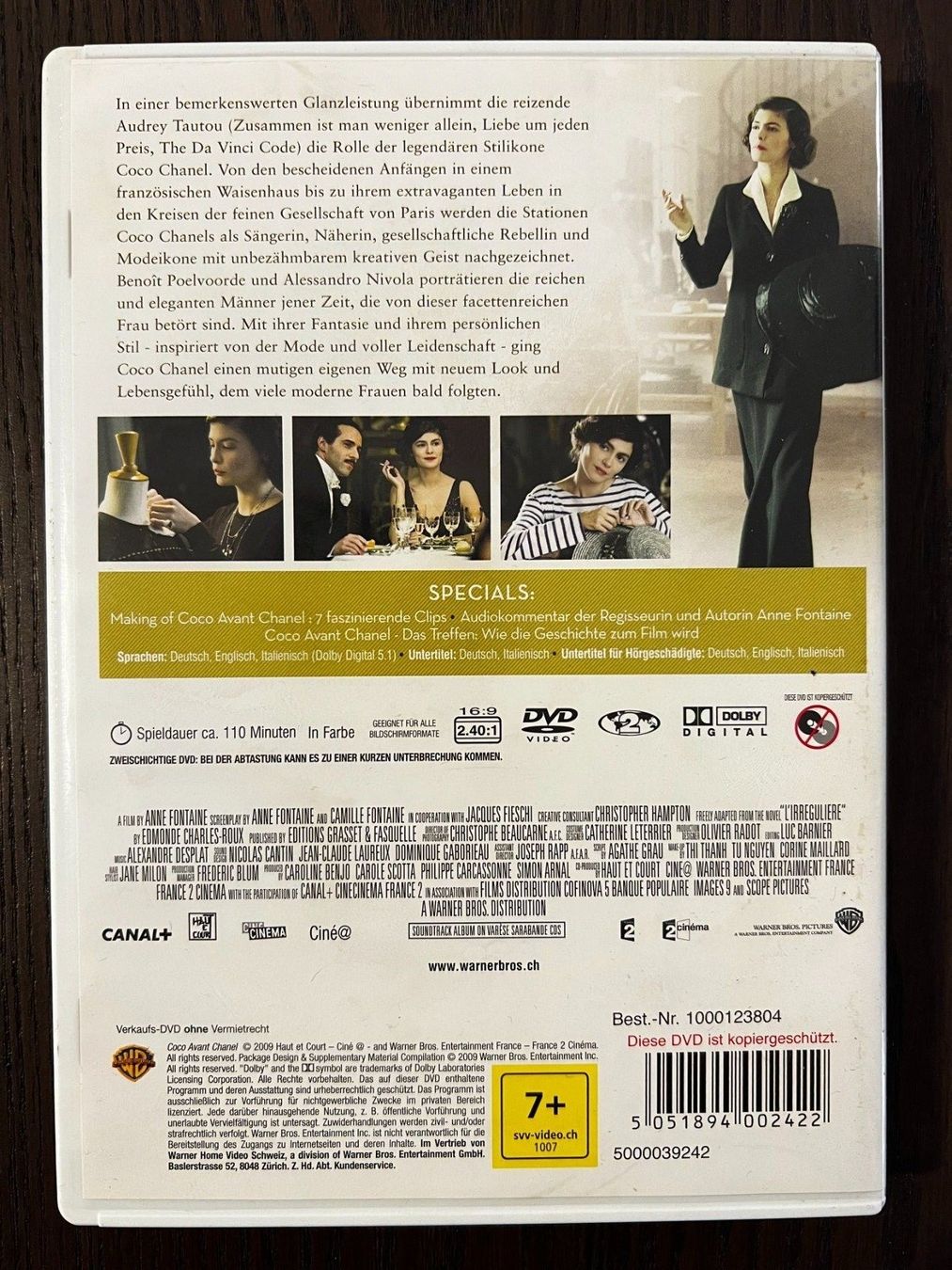 Tutti i DVDs: Coco Chanel – Usato da Zürich venduto da FilmFreunde 1