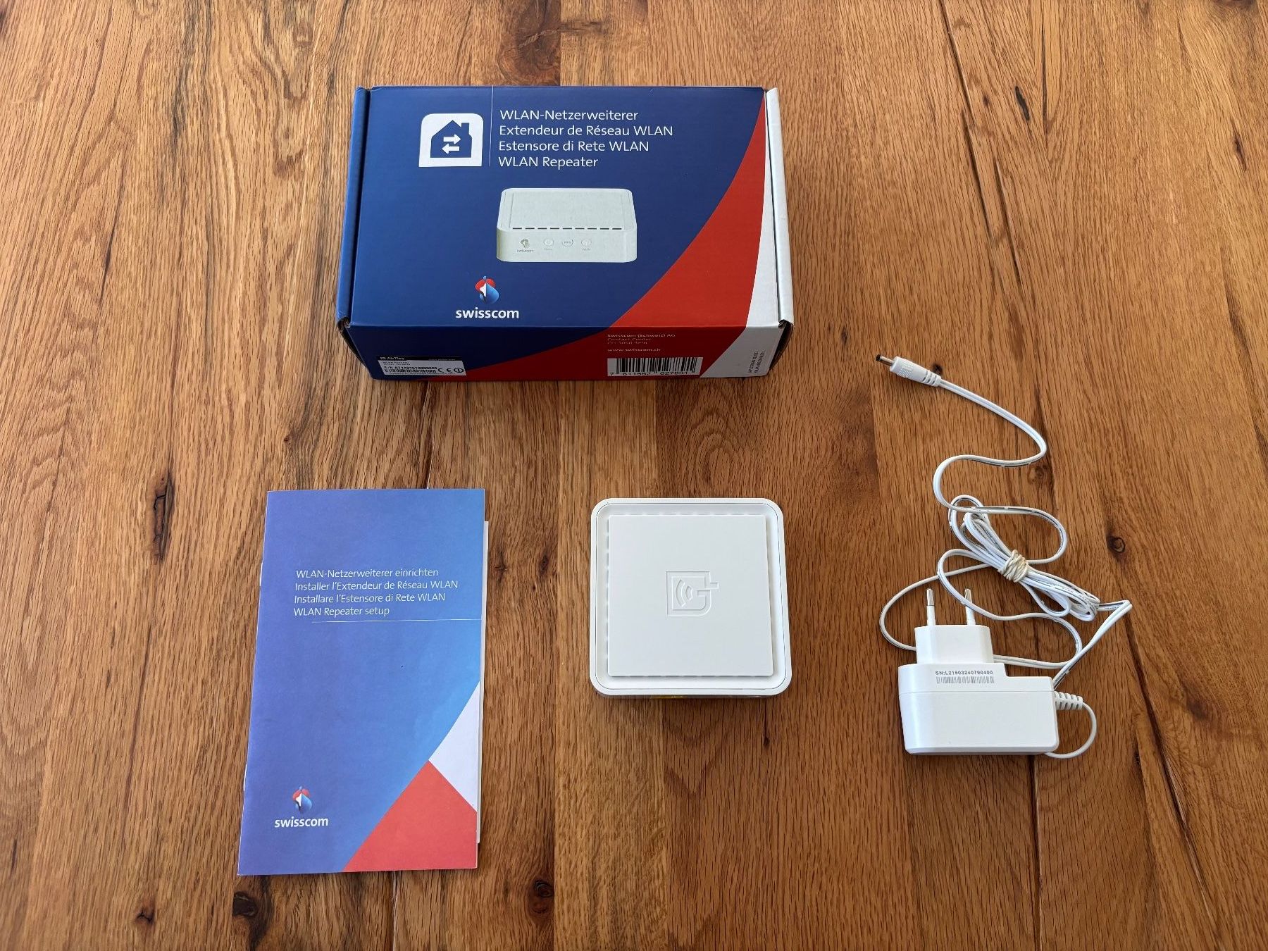 Swisscom WiFi: Swisscom WLAN Repeater / Verstärker / Netzerweiterer – Nuovo (secondo la descrizione) da Neunkirch venduto da liquidationen_8152 5
