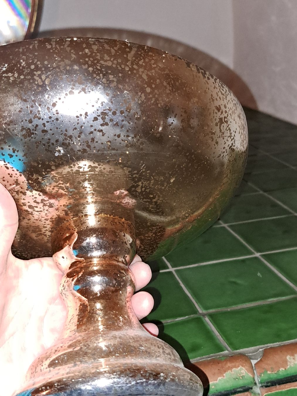 Verres: Mid Century Glasschale  – D'occasion à Kölliken par Upcycling-by-Mc-TAM 6