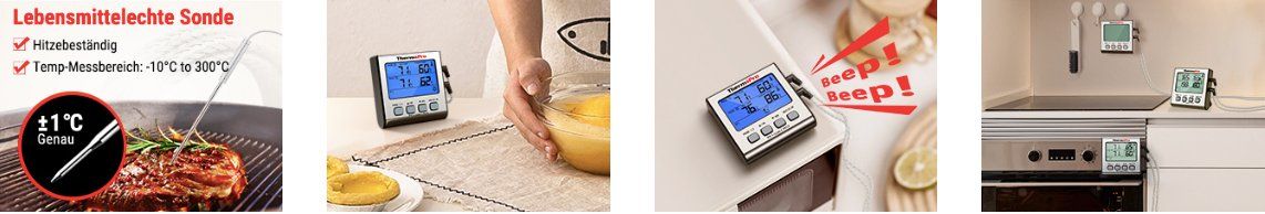Altro per la casa: Pro Digitales Fleischthermometer mit Timer – Nuovo e nell'imballaggio originale da Geneve venduto da Titi2008 6