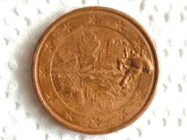Seltene 5 Cent Muenze, Jahrgang 2005.