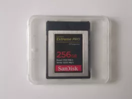 SanDisk Extreme PRO CFexpress Typ B 256GB Speicherkarte