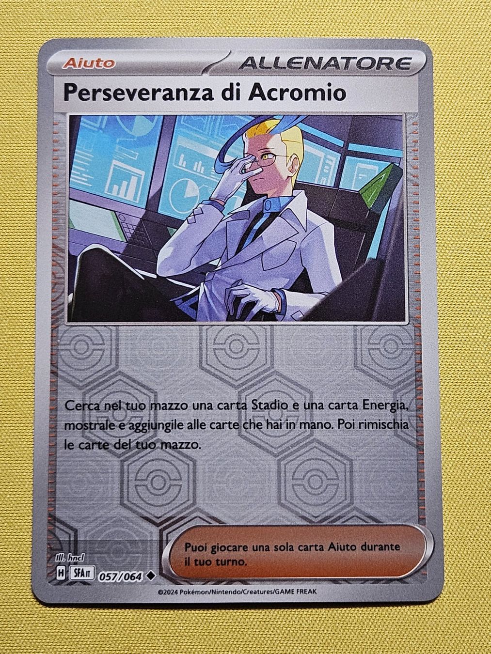 Pokémon Sammelbilder & Trading cards: SFA Shrouded Fable - Perseveranza di Acromio 057/064 IT – Gebraucht aus Bellinzona von Pokemarco