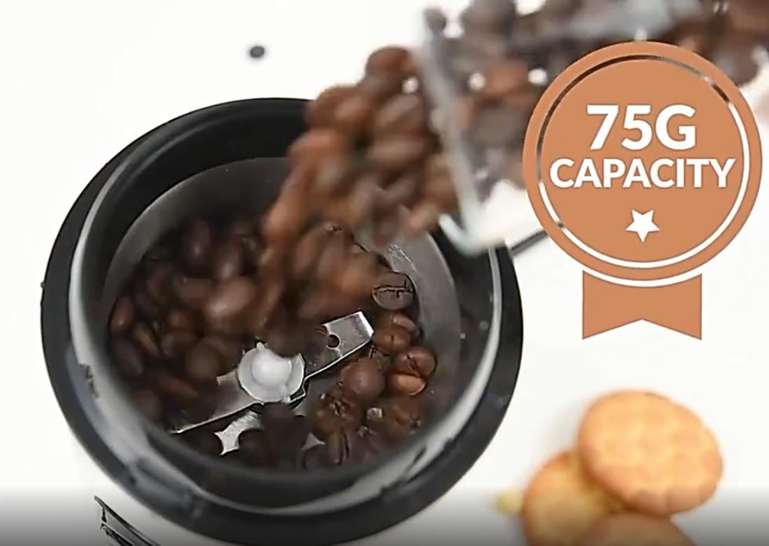 Küchengeräte: 75G Kaffeemühle Elektrische 200W – Neu (gemäss Beschreibung) aus Thun von Laoye 6