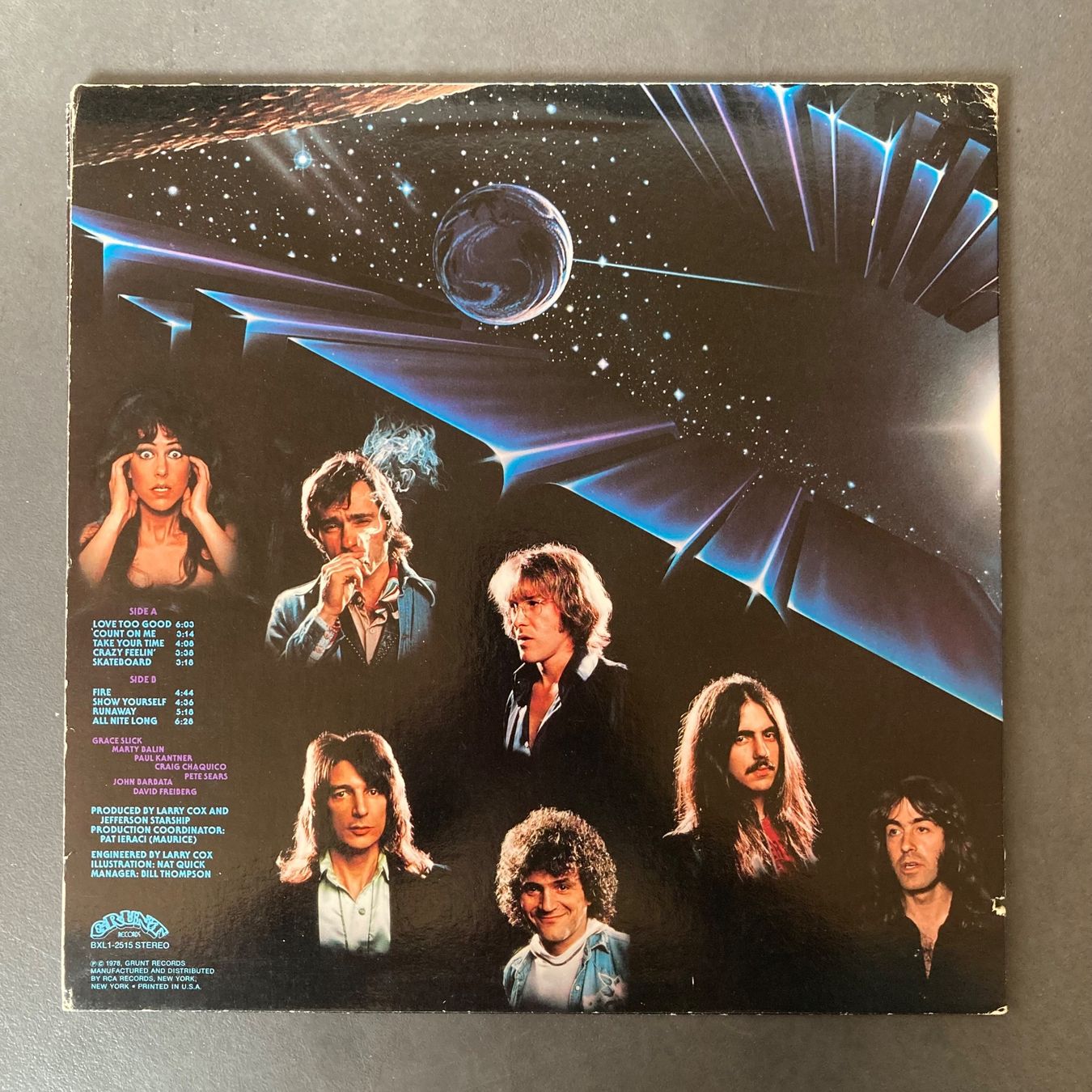 Dischi in vinile: Jefferson Starship - Earth - LP – Usato da dachsen venduto da oheio 1