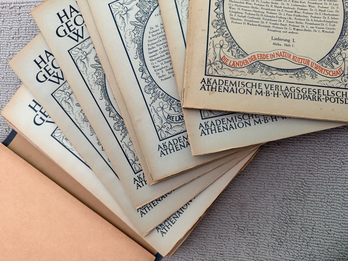 Libri: ///Alte Geographie Bücher Sammlung //// – Usato da Birmenstorf AG venduto da Pat_roll 2