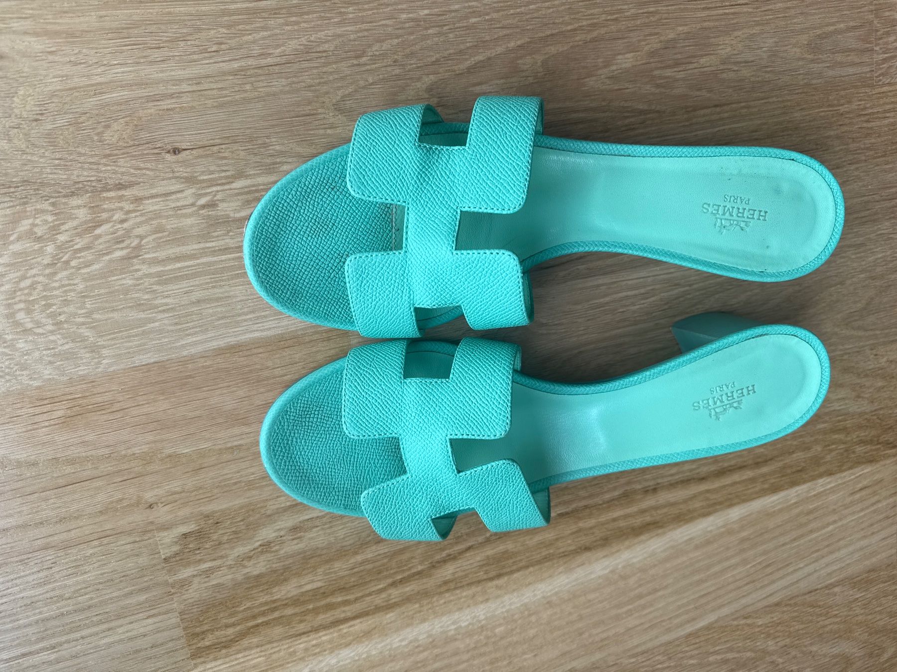 Hermès Scarpe da donna: Hermès sandals, size 39, green – Usato da Fribourg venduto da ksu_65bh 7