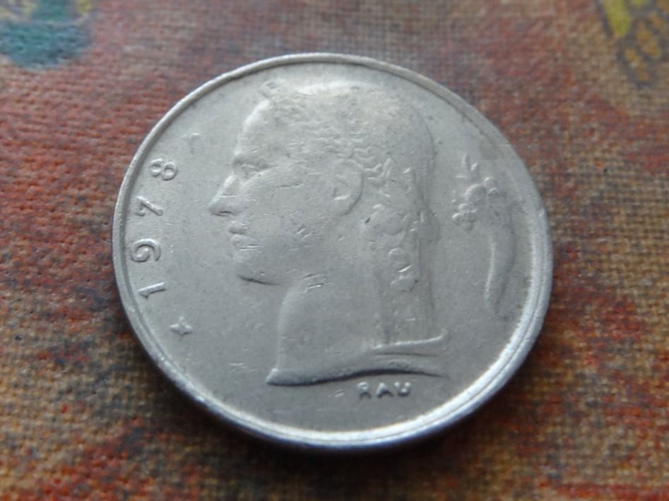 Tutti le monete: BELGIQUE  1  Franc  1978 – Usato da Romanel-sur-Lausanne venduto da Swift13