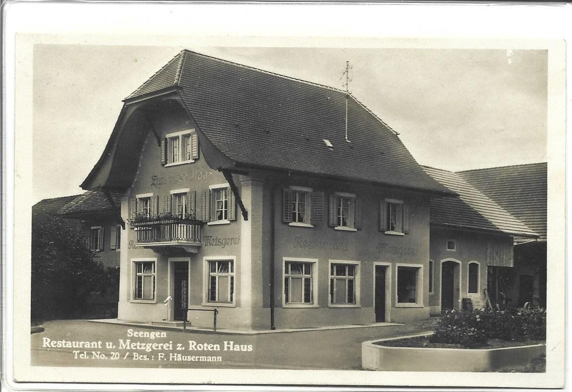 Cartoline postali: AK Seengen AG  Restaurant – Usato da Appenzell venduto da mai25