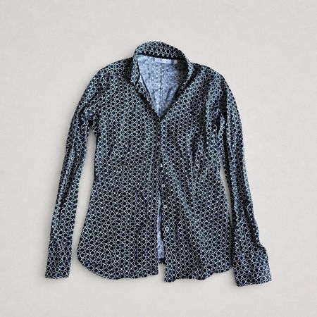 Hochwertige Eterna Bluse Gr. 36, Tolles Kettenmuster - neuw.