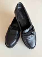 Gabor Leder Loafer schwarz Gr. 4