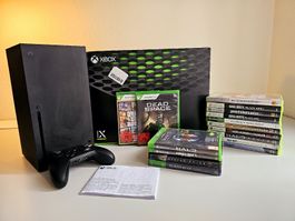 Xbox Series X mit 17 Spiele OVP