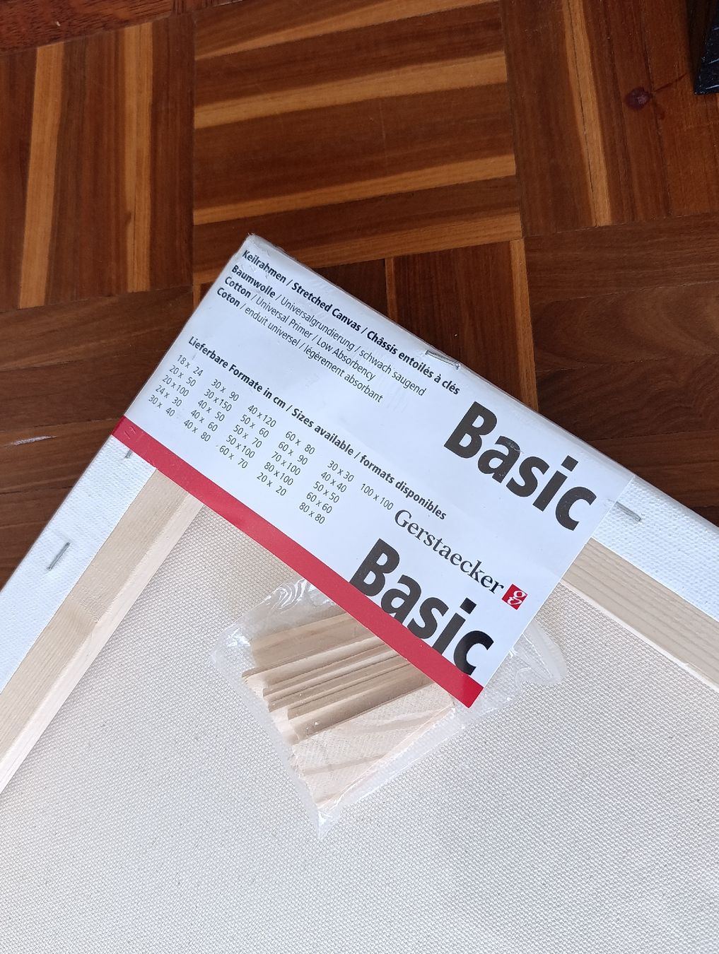 Cornici: Keilrahmen Gerstaecker Basic 40x120 cm 2x, neu – Nuovo e nell'imballaggio originale da Baar venduto da L.isa28 2
