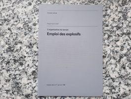 Emploi des explosifs
