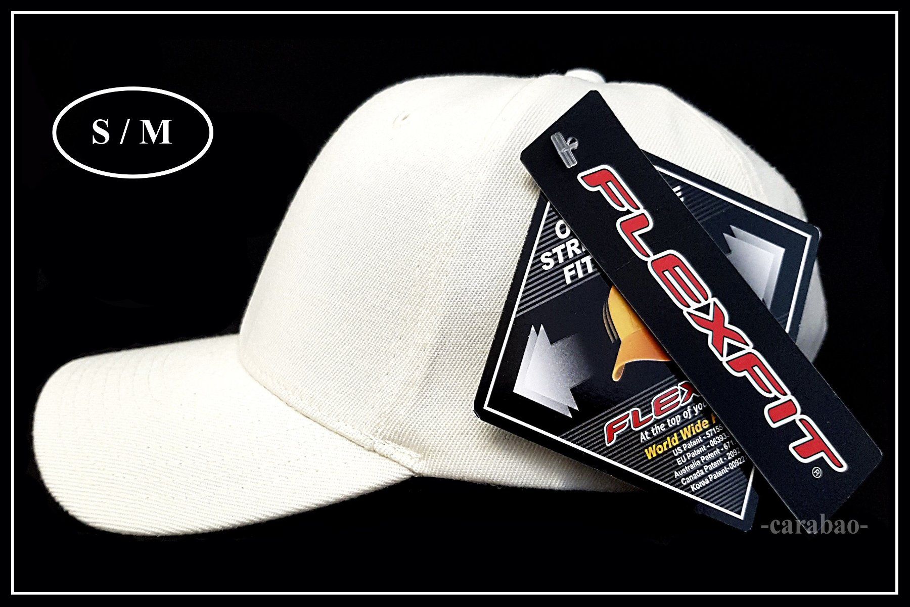 Hüte, Mützen & Caps: Original FLEXFIT® Cap / Weiss / S-M – Neu (gemäss Beschreibung) aus Winterthur von -carabao- 1