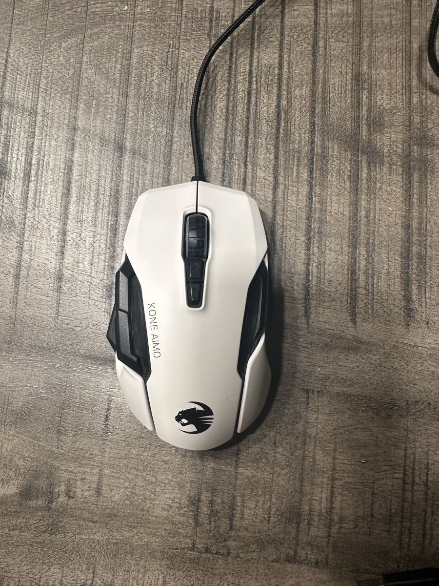Roccat Maus: Computer Maus Roccat Kone Aimo weiss gebraucht – Neu (gemäss Beschreibung) aus Kloten von Buesra.k 1