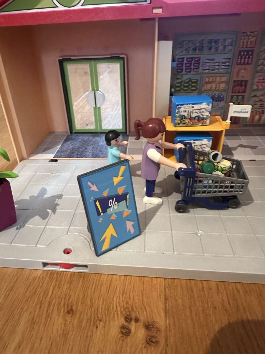 Playmobil Giocattoli: Playmobil Supermarkt – Usato da Berikon venduto da Holzweinkisten 2