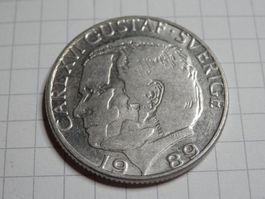Schweden  1 Krone, 1989