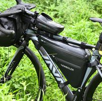 2x Tasche Fahrradrahmen Waterproof Grande sacoche