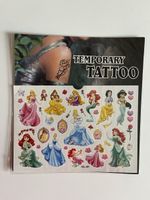 temporär Tattoo Disney Prinzessinnen