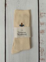 Ribbed Socks Vivienne Westwood with embroidered crown