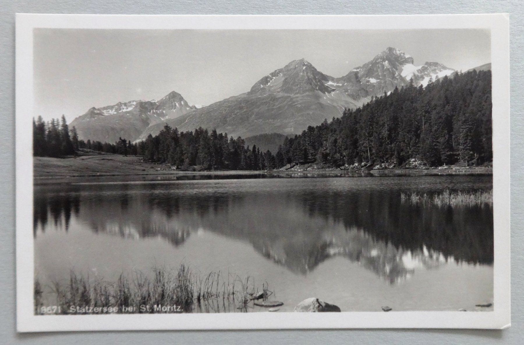 Cartoline postali: Statzersee bei St. Moritz – Usato da Fétigny venduto da Billy2miny