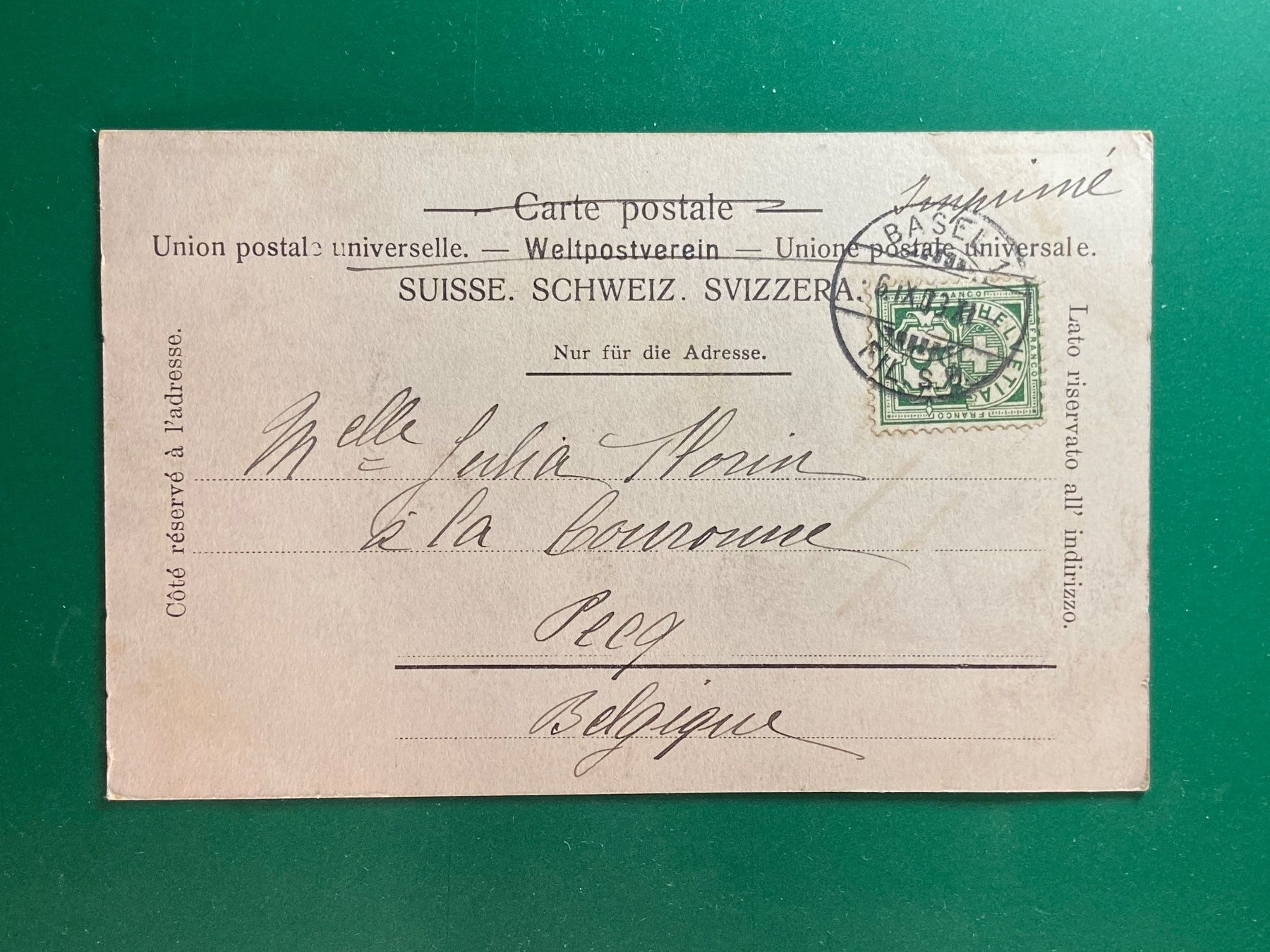 Cartoline postali: Basel, das Münster – Usato da Steg VS venduto da _vinci_ 1