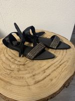 Shein Sandalen mit Strass Schwarz Gr. 37 – Neu