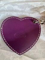 Coach Herz Anhänger / Bag Charm – Neu & unbenutzt