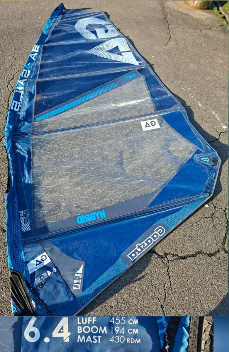 Surf: GA Sails Hybrid 6.4 Segel  – Usato da Fällanden venduto da Mistral018