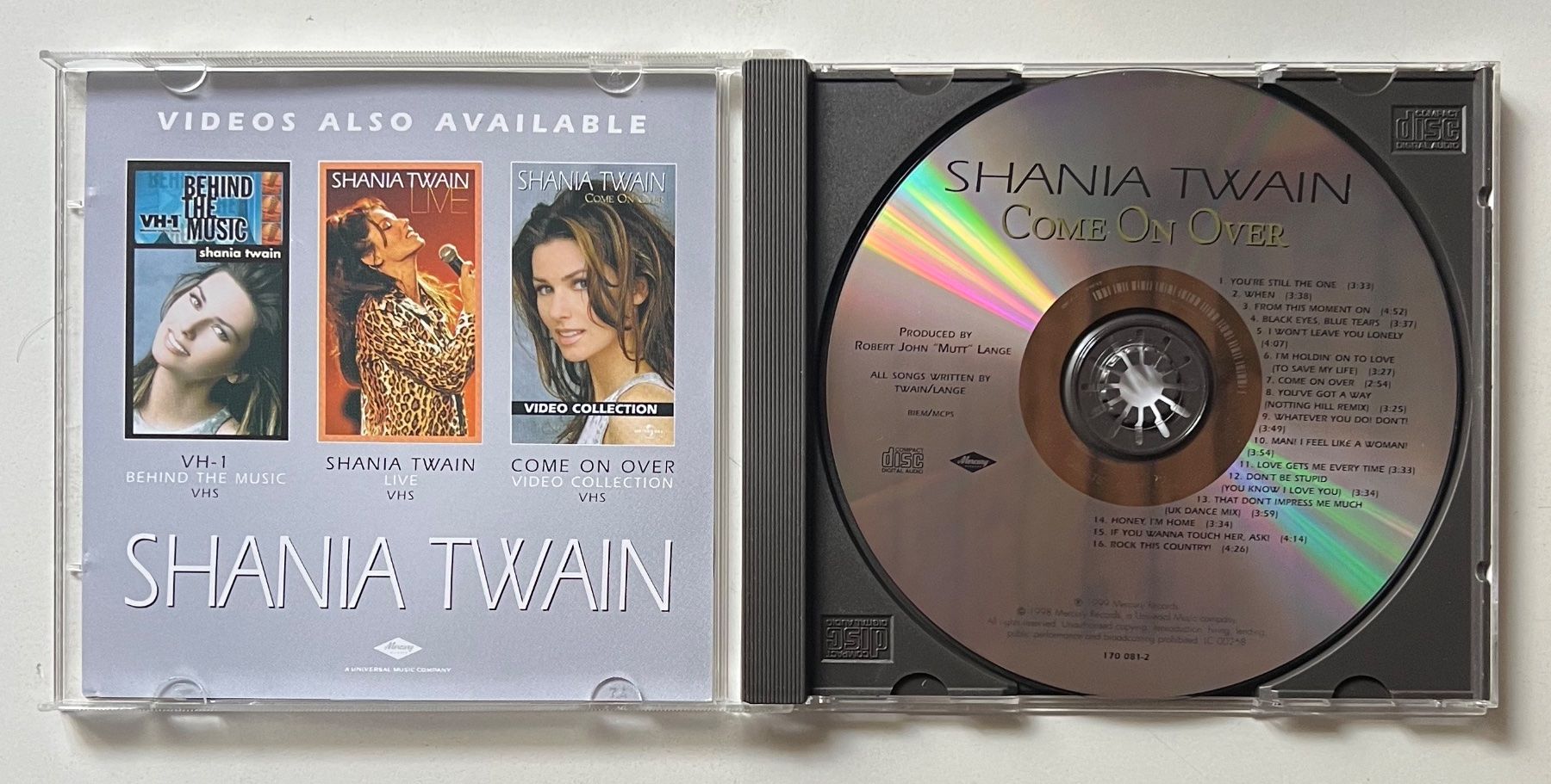 CD: Shania Twain / Come On Over – Usato da Näfels venduto da rottabi 2