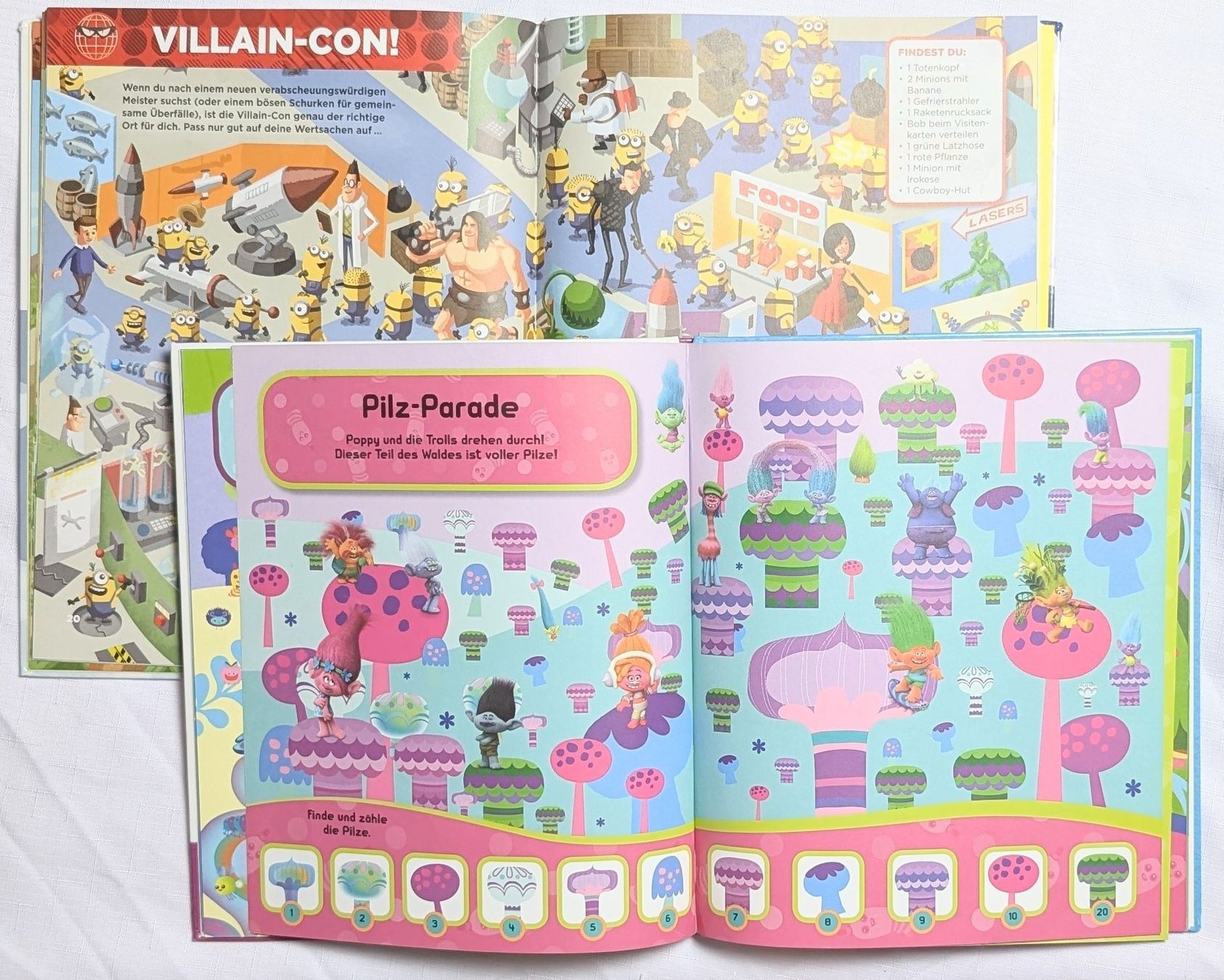 Livres: Minions & Trolls - Wimmelbuch - Bilderbücher – Neuf (Voir description) à Wängi par ABIZONE-86 1