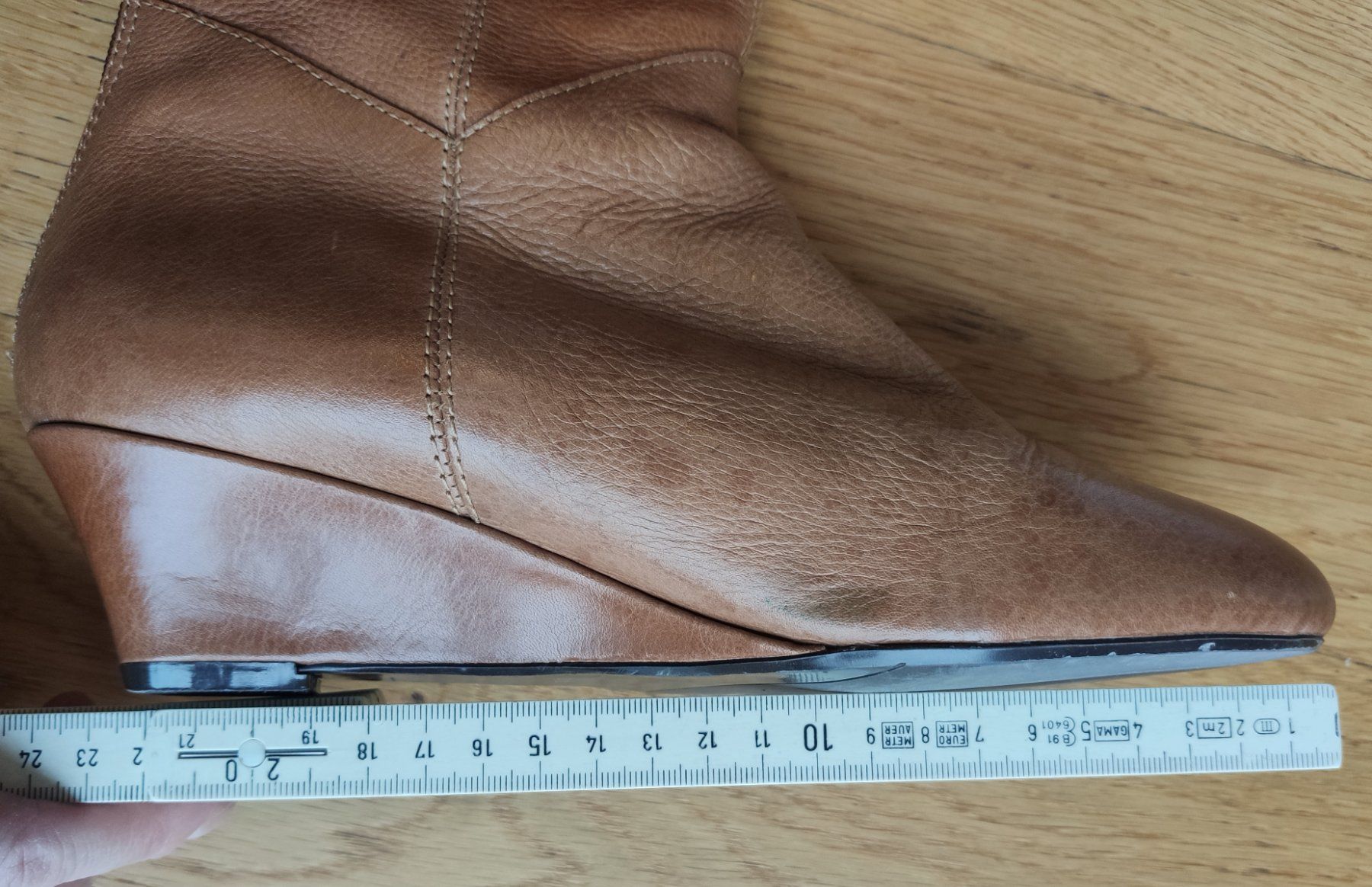 Damenschuhe: Leder Boots von Jo Mercer Grösse US 6.5 – Gebraucht aus Wallisellen von Taurusit 5