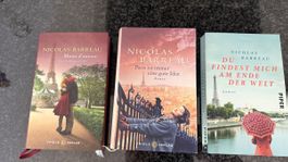 3 Romane von Nicolas Barreau guter Zustand