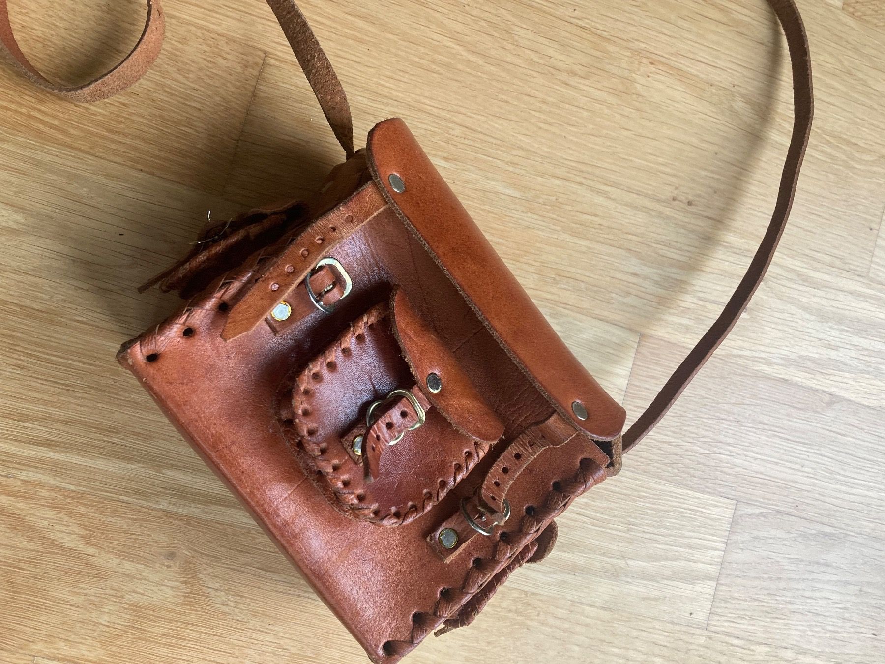 Borse: Schöne Echtlederhandtasche – Usato da Zürich venduto da beckybron 2