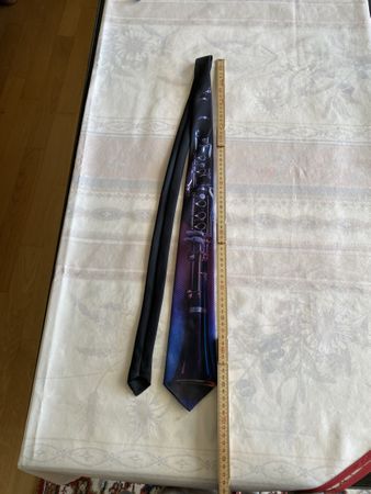 Vintage Krawatte Ralph Marlin 1992 Klarinette Musik
