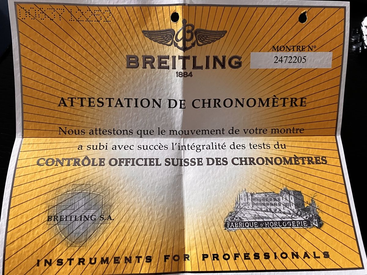 Breitling Orologi: BREITLING Chrono Cockpit – Usato da Bern venduto da Mawe0205 8