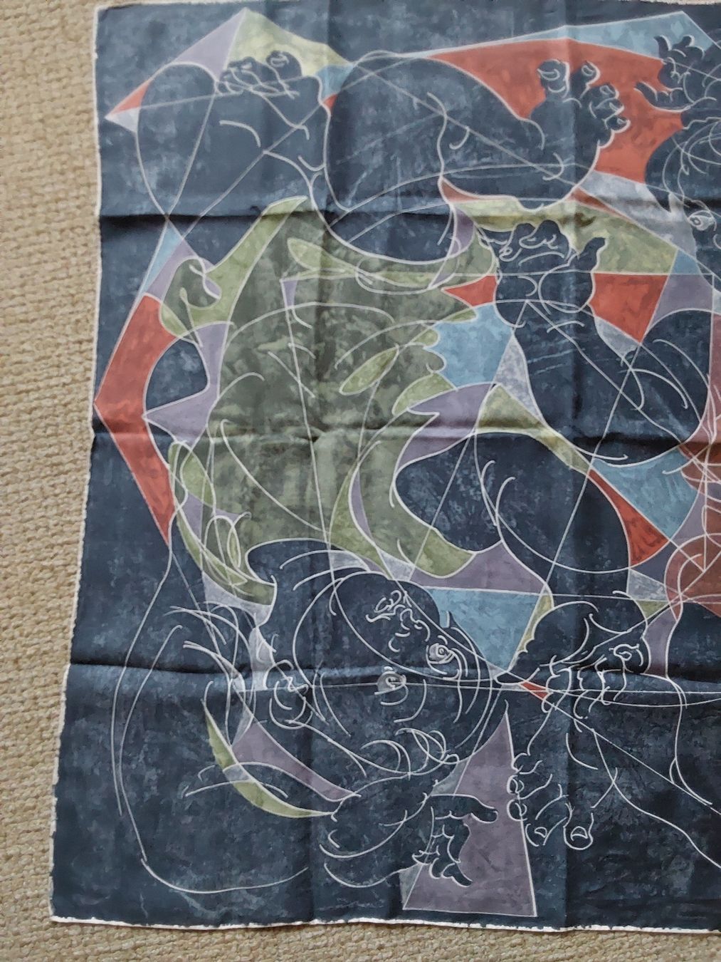 Foulard & Sciarpe: Erni Hans. Foulard 75x79cm. – Usato da Steinach venduto da Chilli1957 2