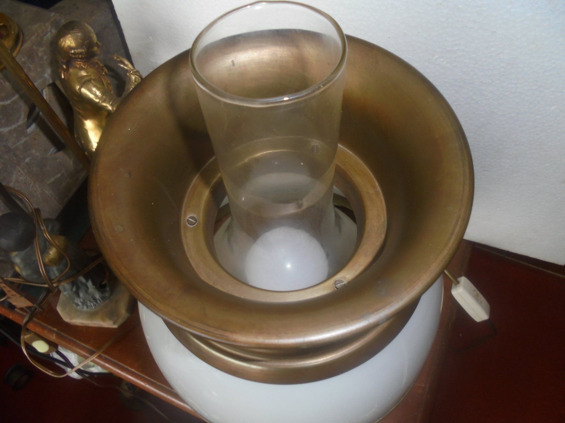 Lampade: Alte Tischlampe ca. 1950 – Usato da Camorino venduto da Hunpete 2
