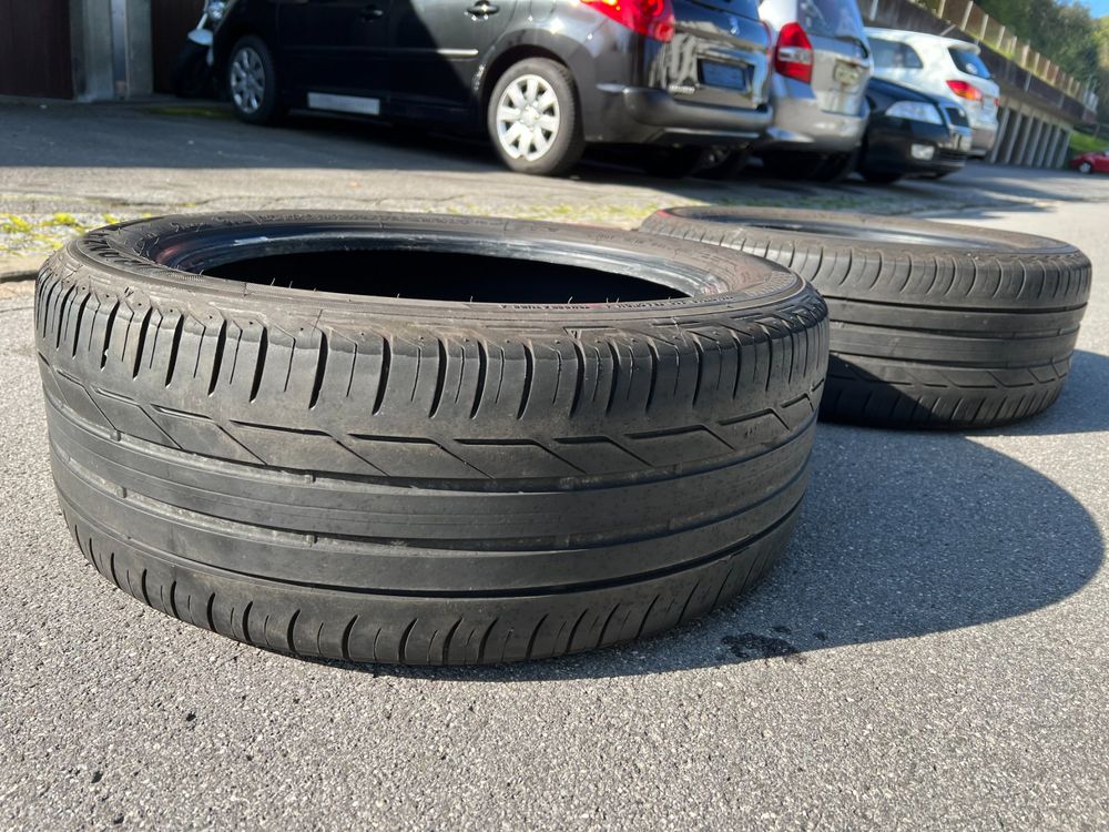 Zwei Sommerreifen Bridgestone Turanza 225 / 50 / R18 | Kaufen auf Ricardo